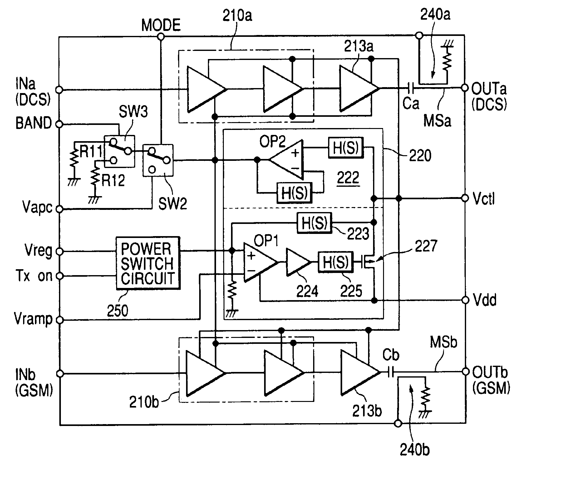 High frequency power amplifier and wireless communication module