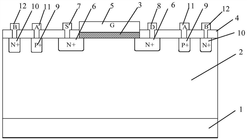 Characterization method of hot electron effect based on compound material misfet device