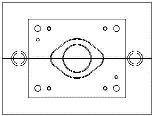 Positioning draw die for connecting sheet