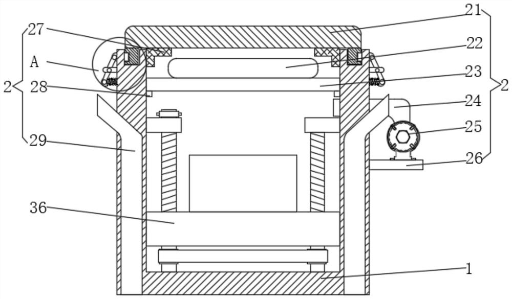 Fresh mushroom preservation container and preservation method thereof