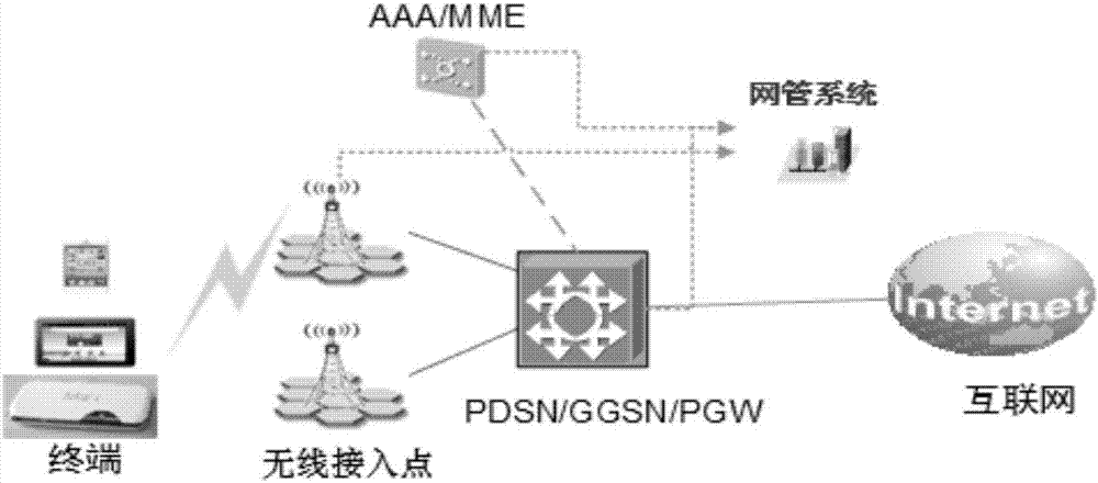 Network state identification method, deep packet inspection (DPI) monitor analysis device and network system