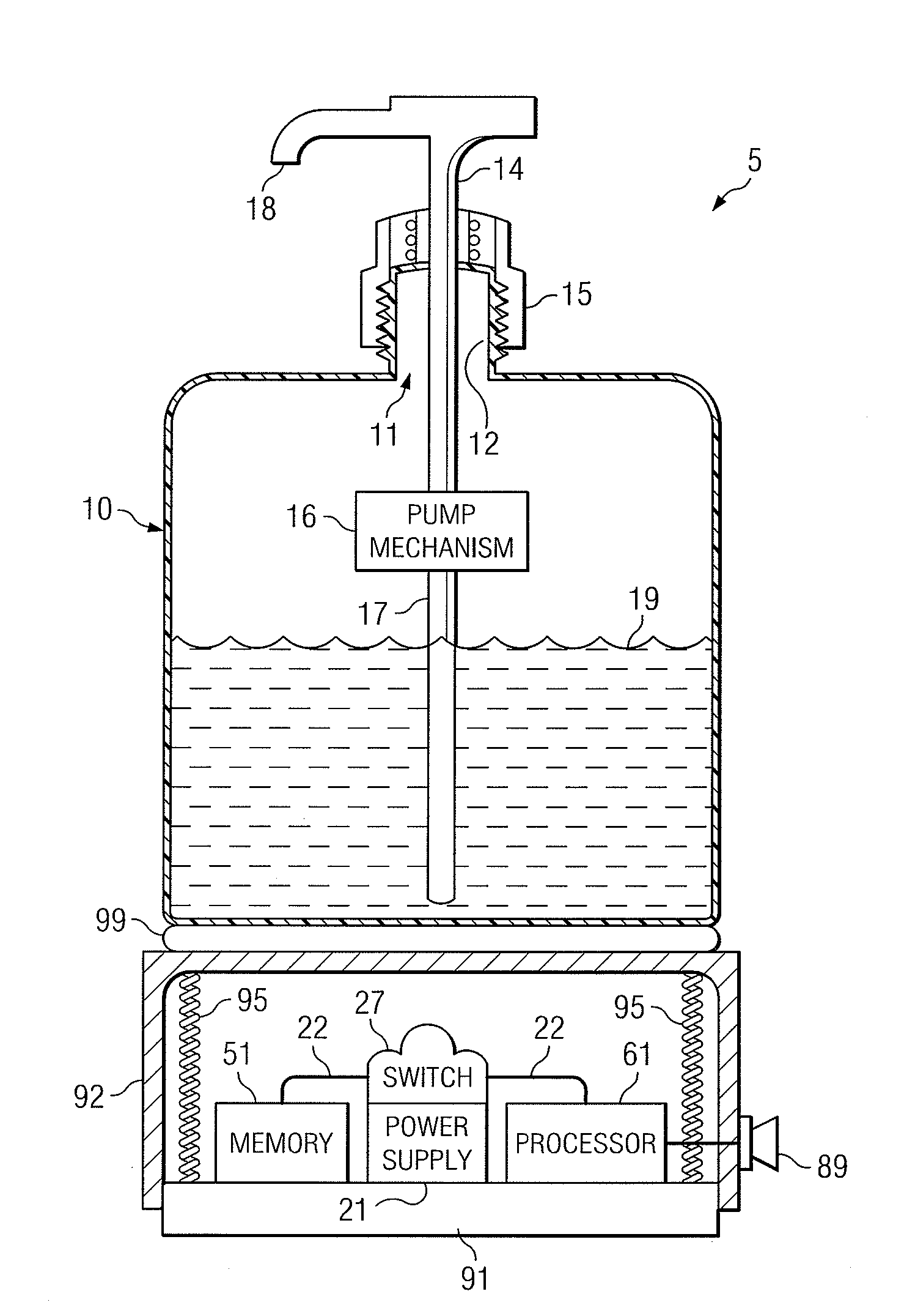 Entertaining or Advertising Hygiene Apparatus