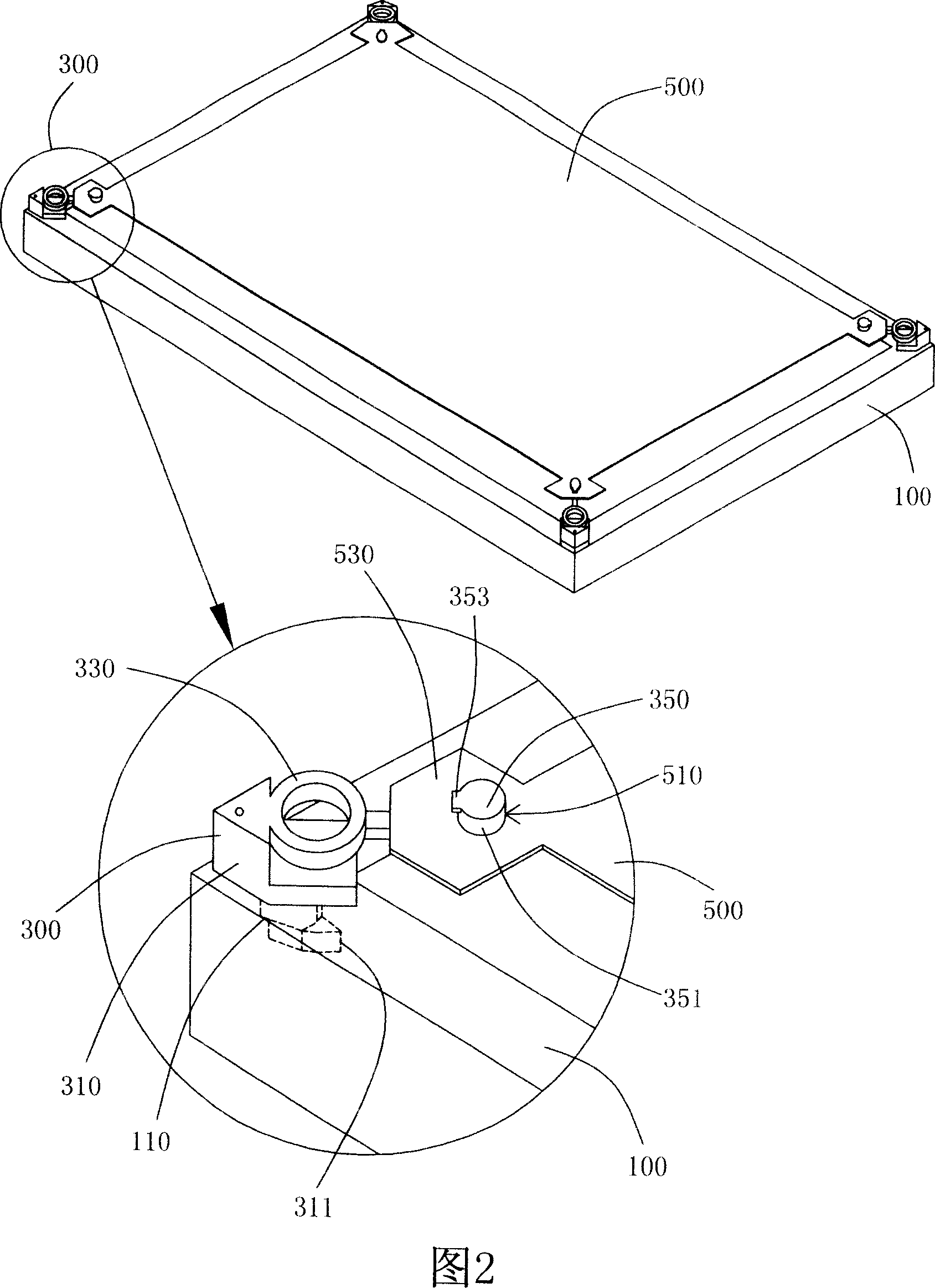 Diaphragm suspension system and its used diaphragm suspension device