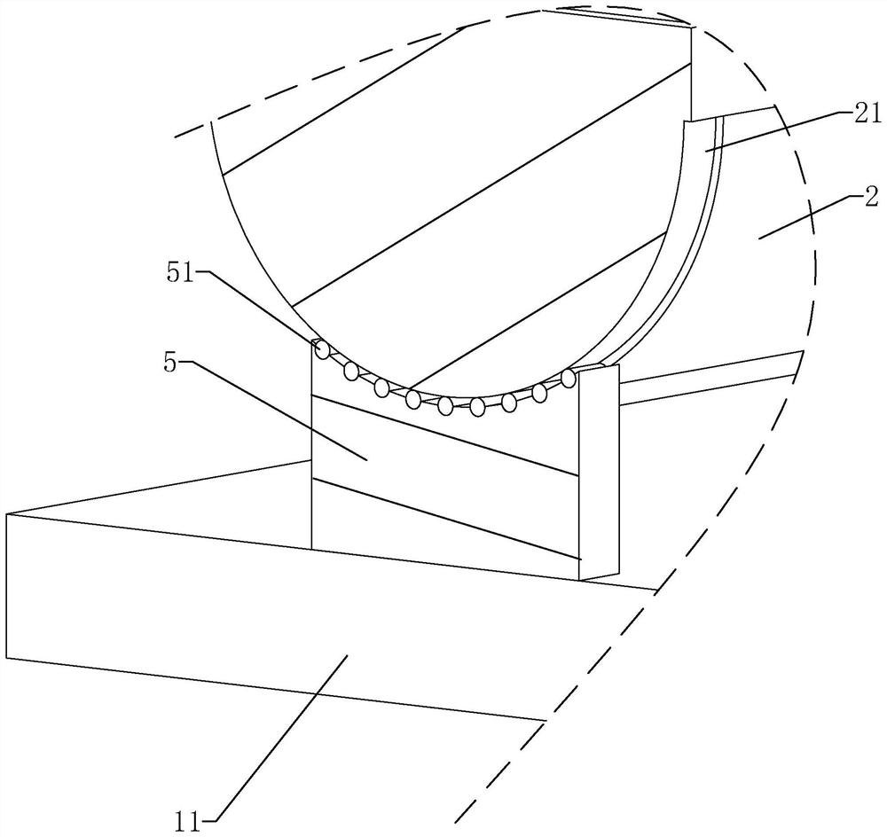 Turnover jig frame for welding steel box girder