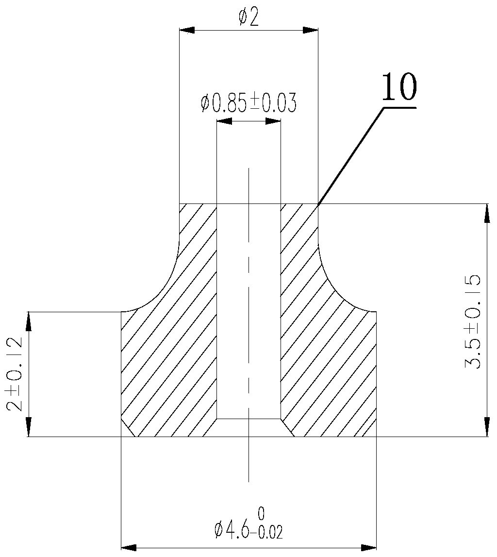 Nozzle Electron Beam Welding Method