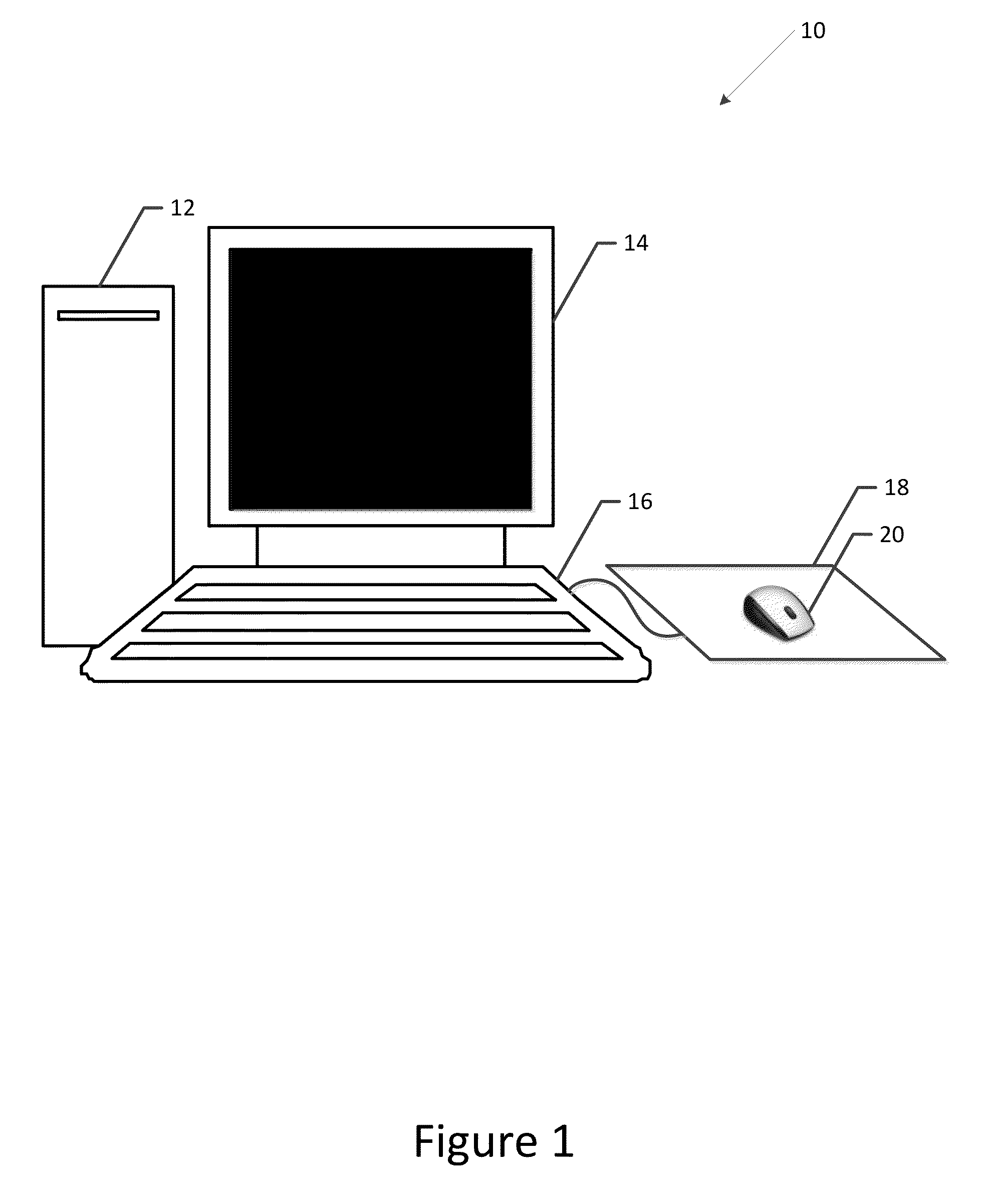 Method and apparatus for providing touch input via a touch sensitive surface utilizing a support object