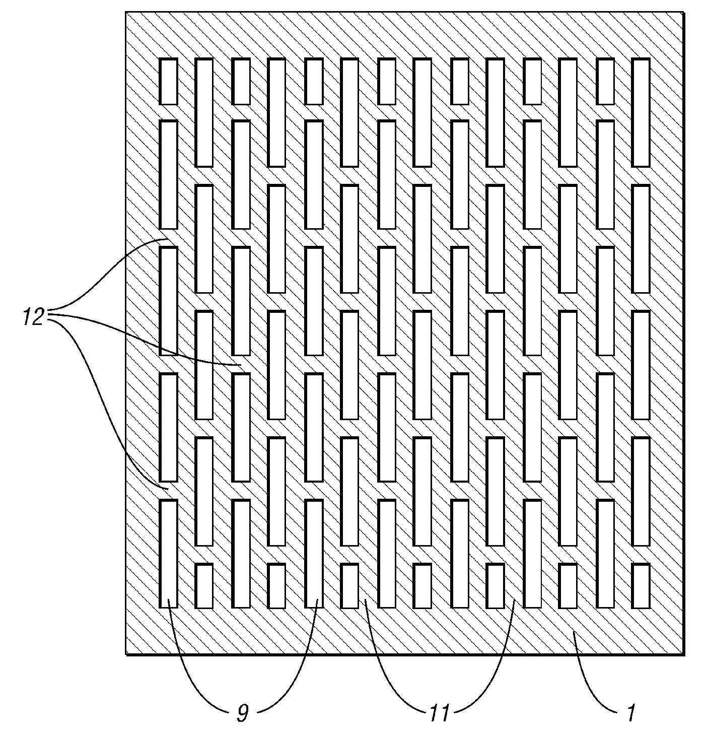 Non-streaming high-efficiency perforated semiconductor neutron detectors, methods of making same and measuring wand and detector modules utilizing same