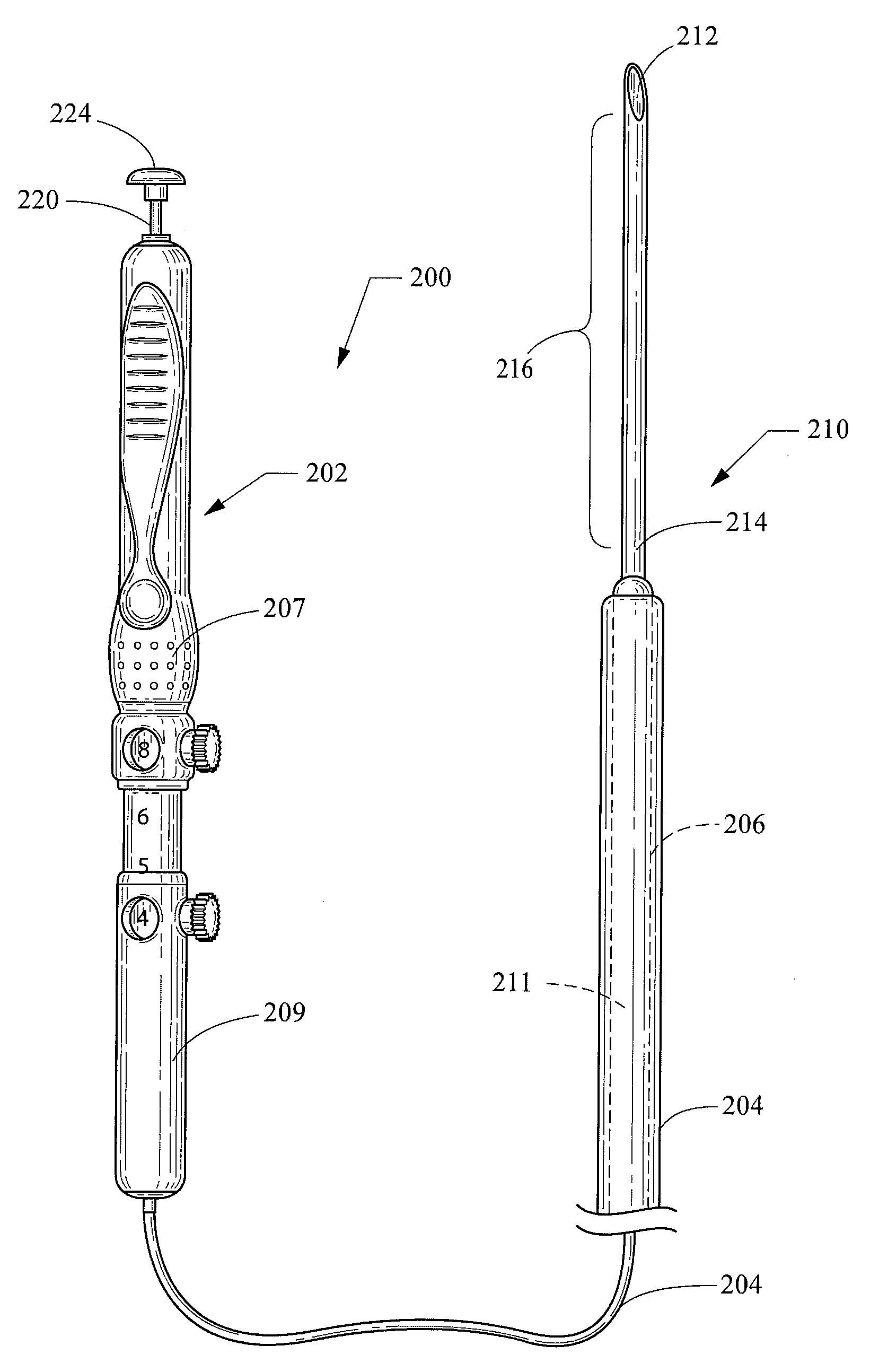 Endoscopic ultrasound-guided stent placement device and method