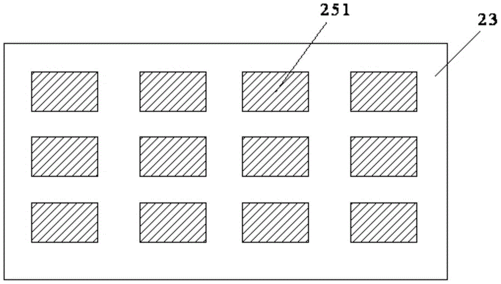 Organic light emitting diode packaging structure and display device