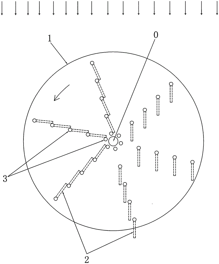 Water wheel or wind wheel with moving plates opened and closed in limited manner by flow force in wheel direction and power generation system