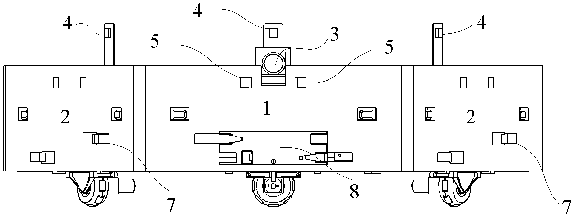 Butt joint positioning and navigation strategy for robot based on single camera and light-emitting diode (LED)