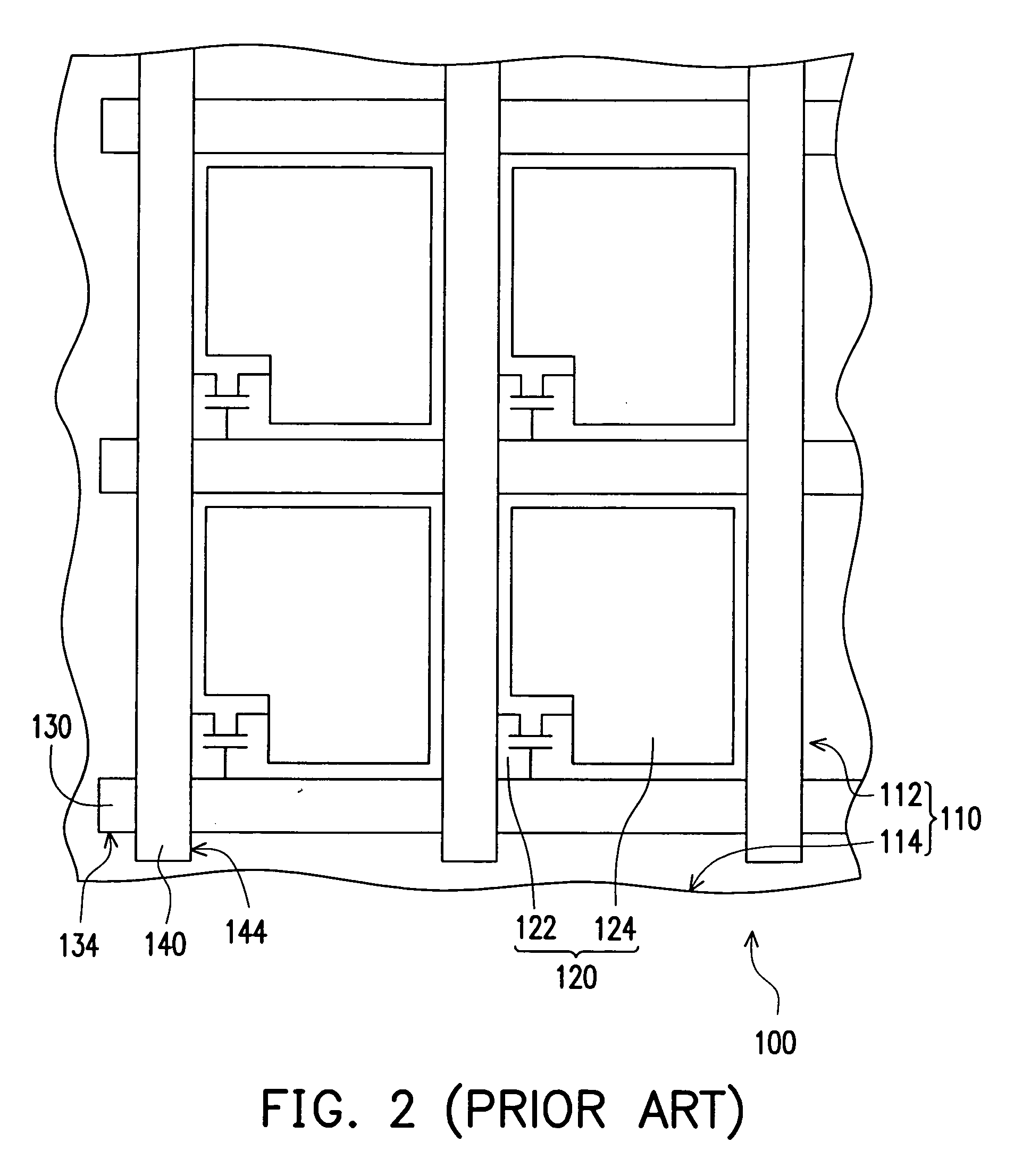 Thin film transistor array substrate for reducing electrostatic discharge damage
