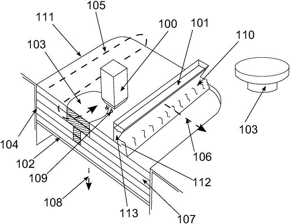 3D reverse image printing method and apparatus