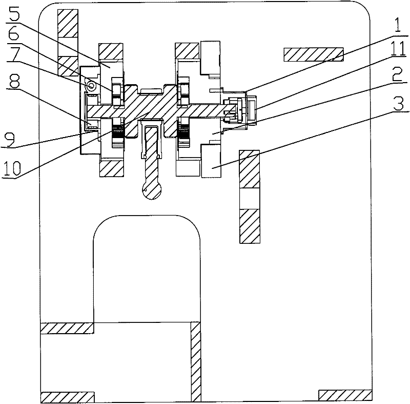 Stroke automatic adjusting device for press machine