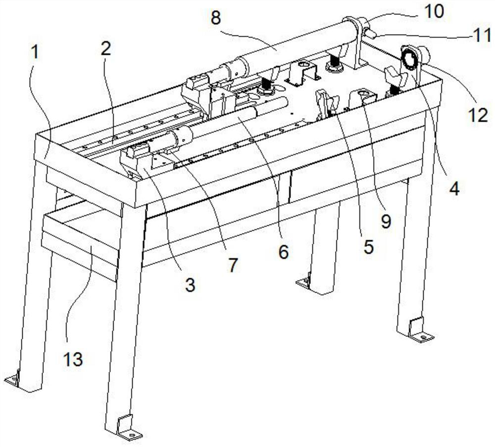 A tunnel depth detection device