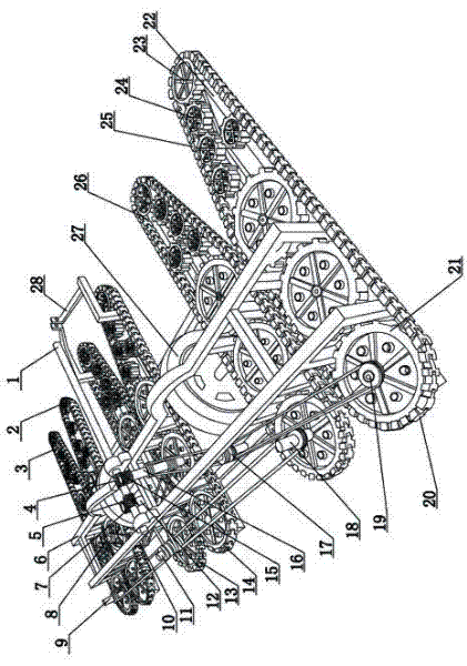 Tobacco stem pulling machine