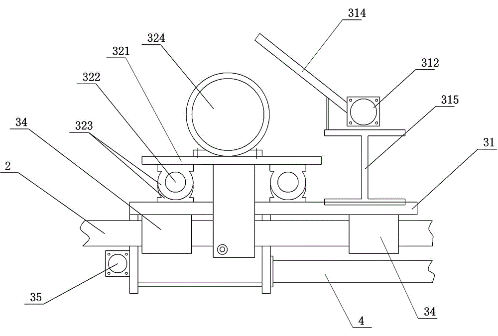 Circular tube drilling and pin pressing machine tool