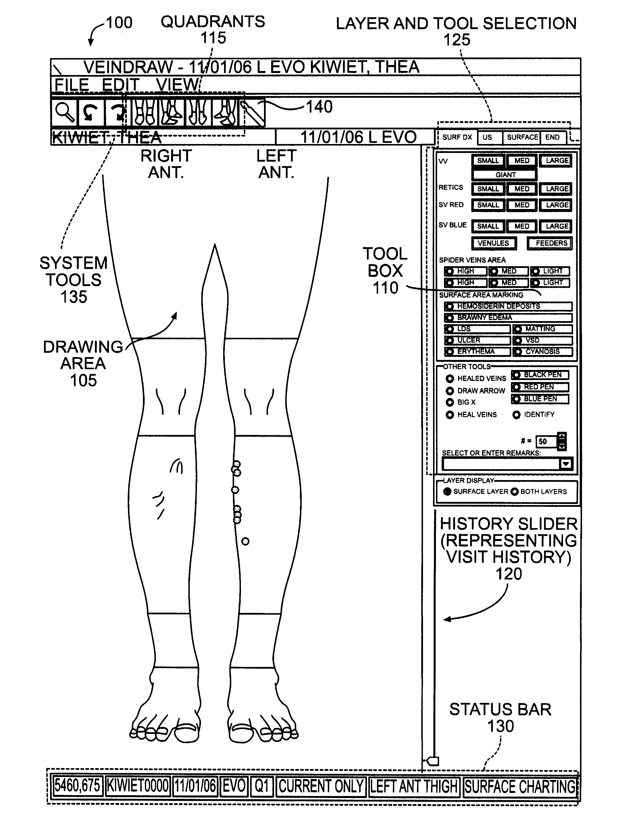 System and methods for capturing a medical drawing or sketch for generating progress notes, diagnosis and billing codes