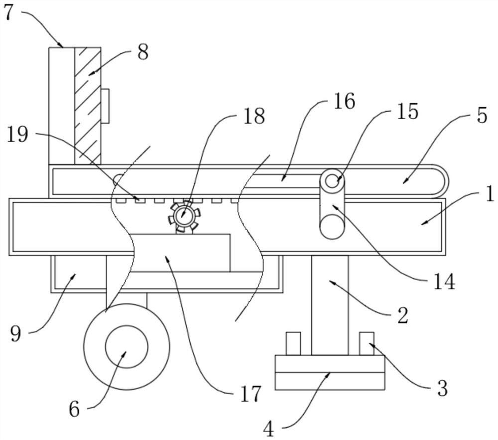 Intelligent water conservancy deep water quality real-time monitoring device and monitoring method thereof