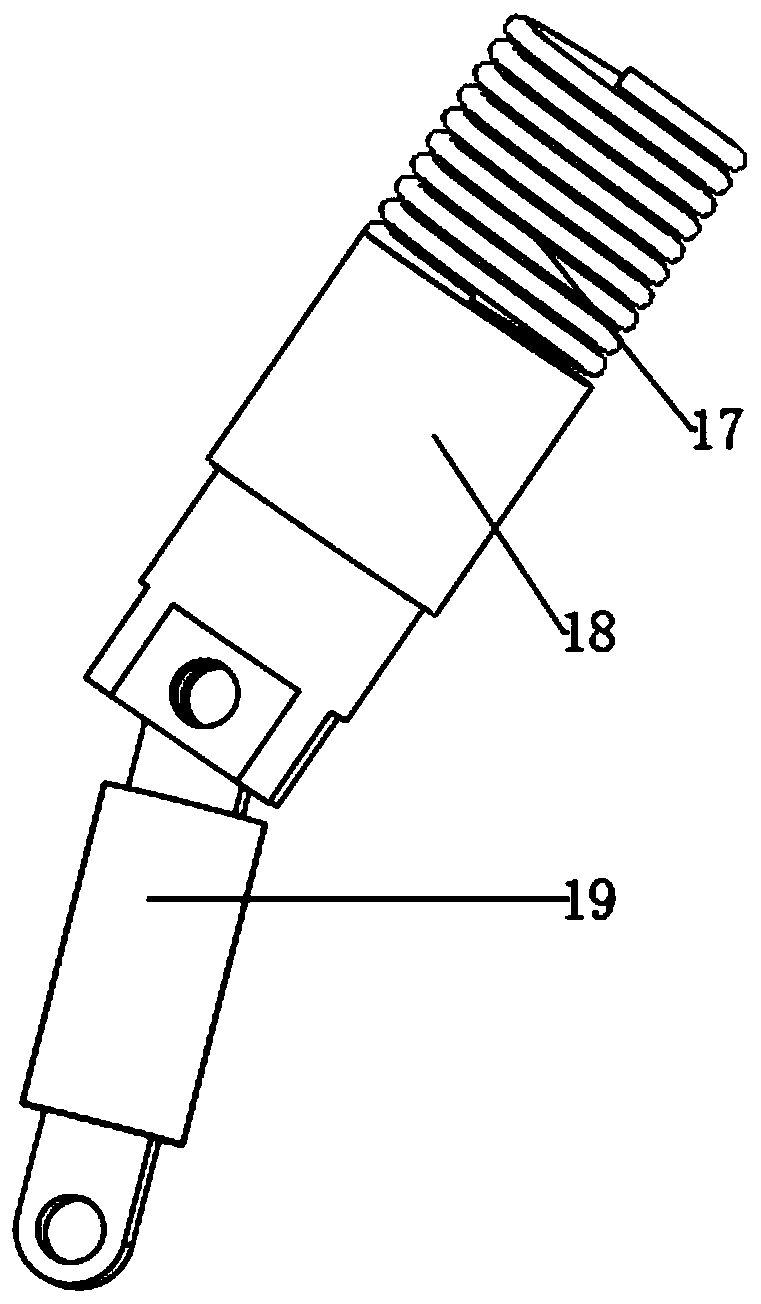 Fixing device for installing battery of new energy automobile