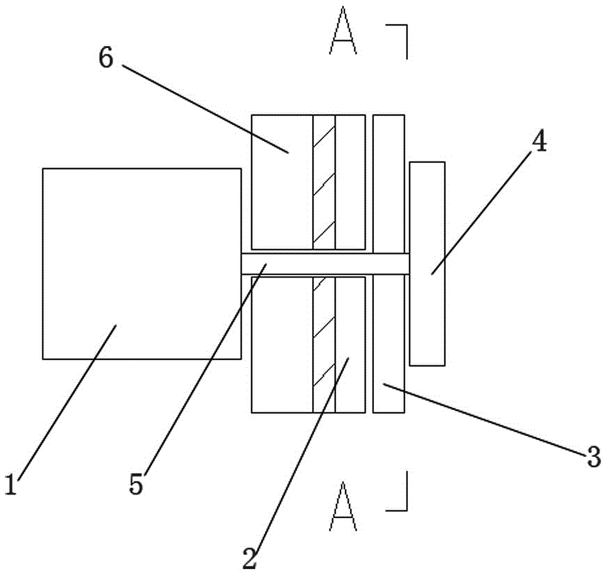 Energy-saving device for preventing double-bank ten-cylinder radial engine from idling and flaming out