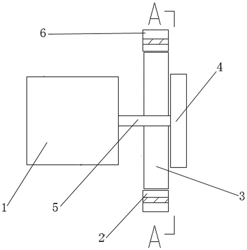 Energy-saving device for preventing double-bank ten-cylinder radial engine from idling and flaming out