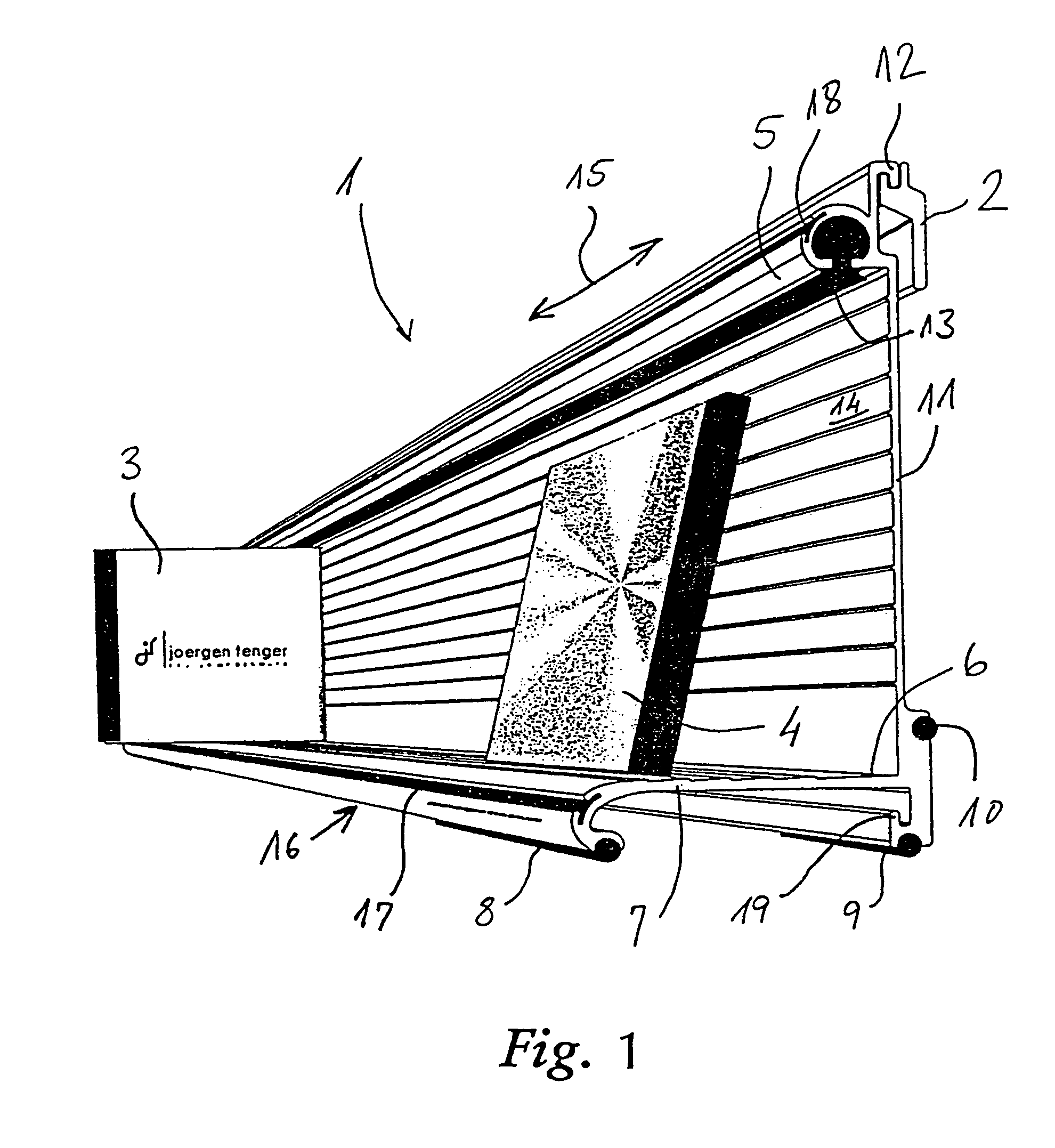 Carrying device for box-shaped items