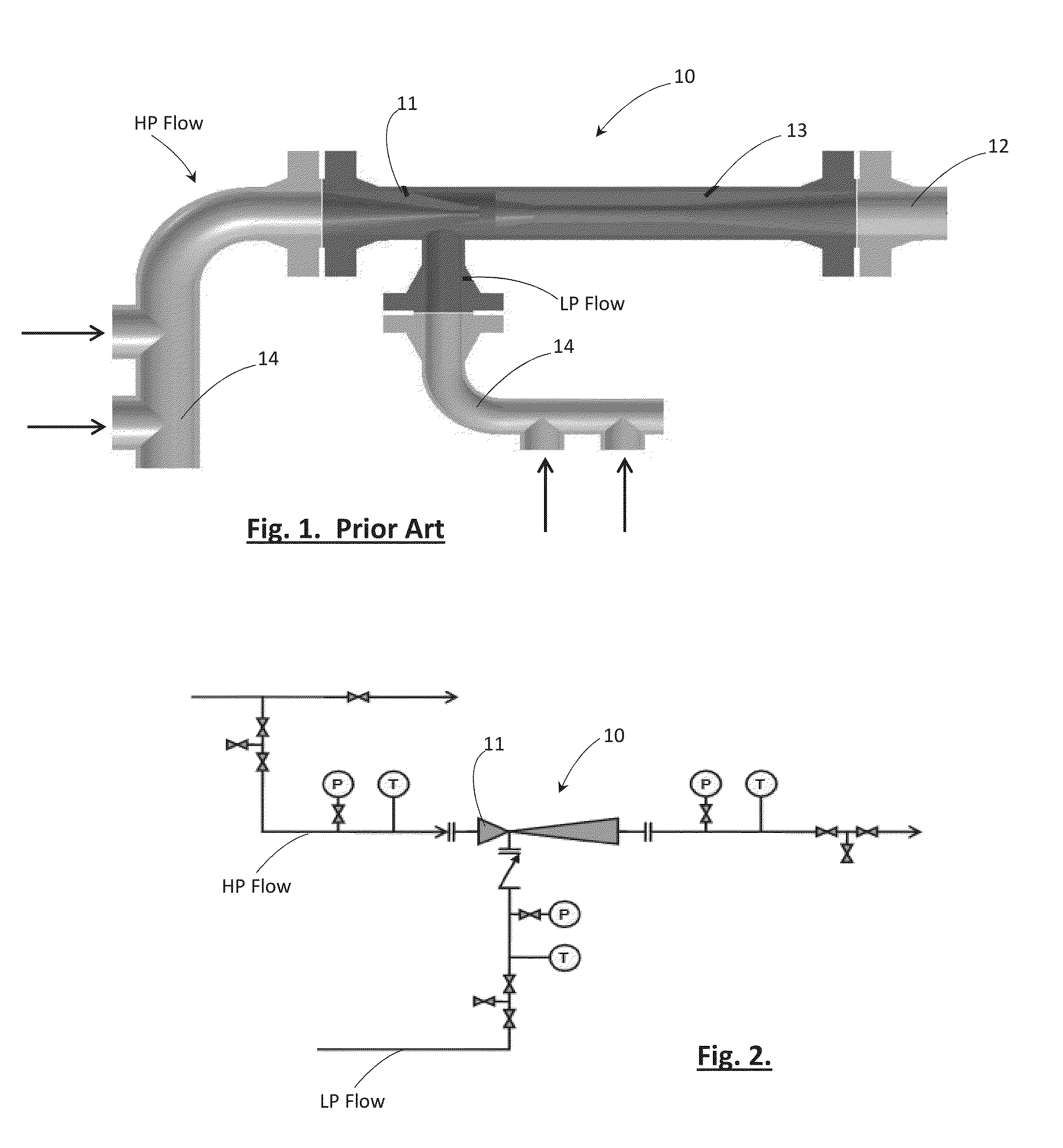System for Production Boosting and Measuring Flow Rate in a Pipeline