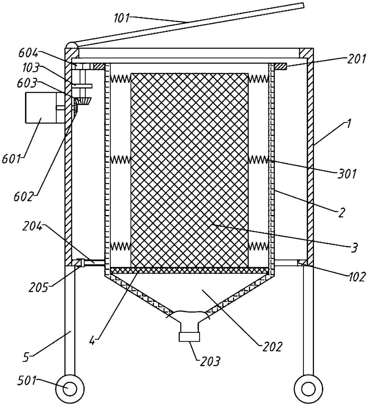 Three-dimensional honey production device