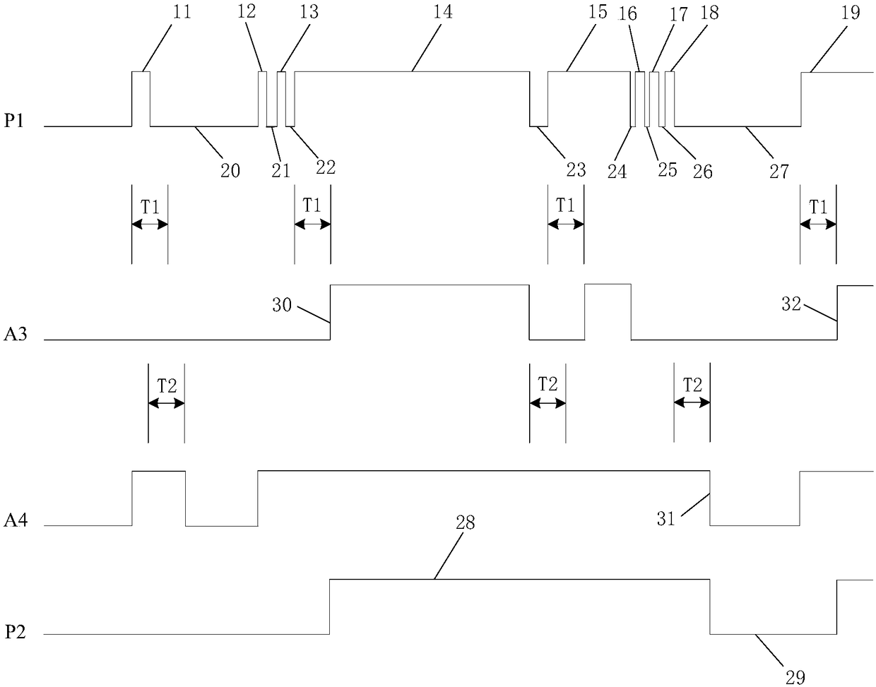 Automatic counting device for rebar production line