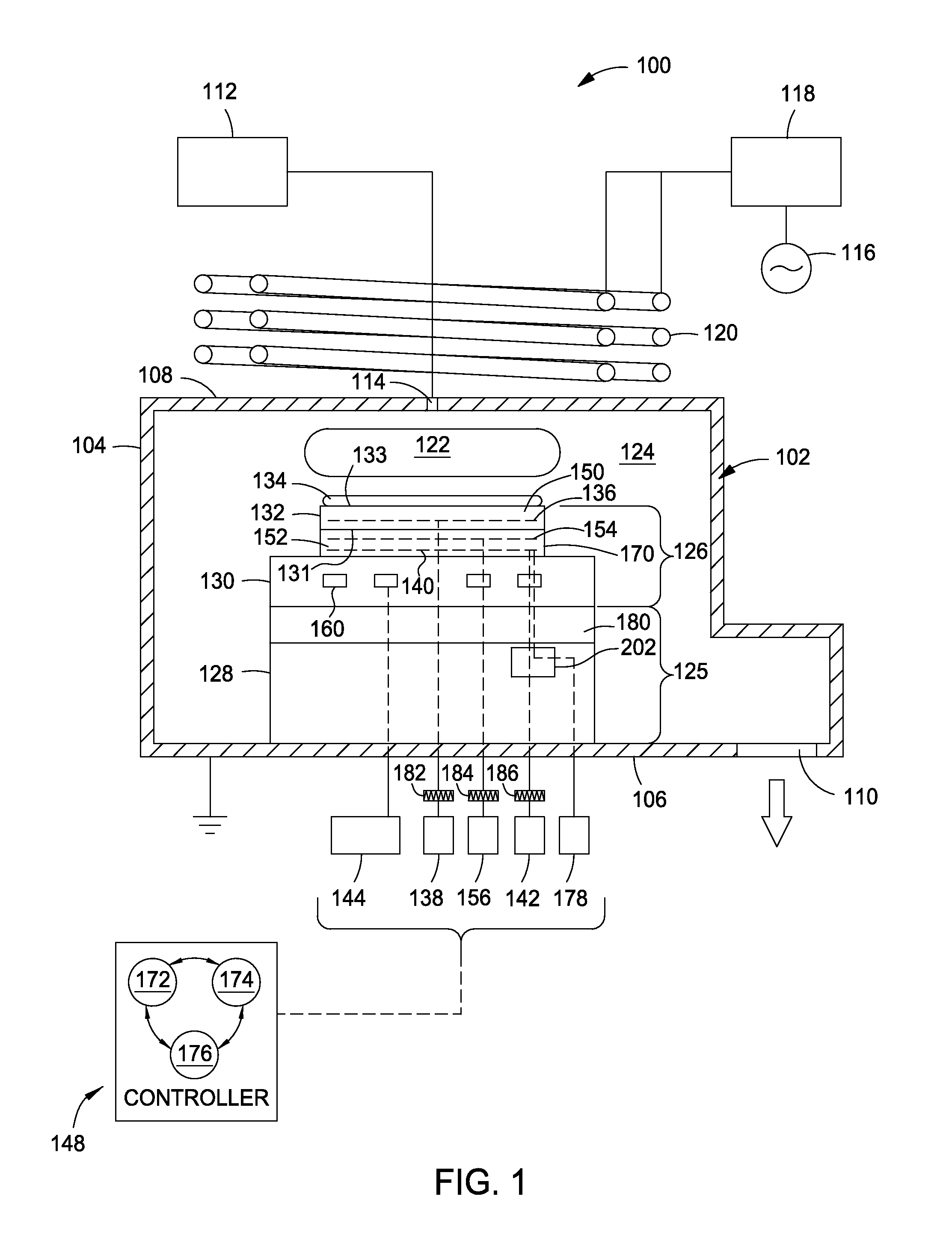 Pixilated temperature controlled substrate support assembly