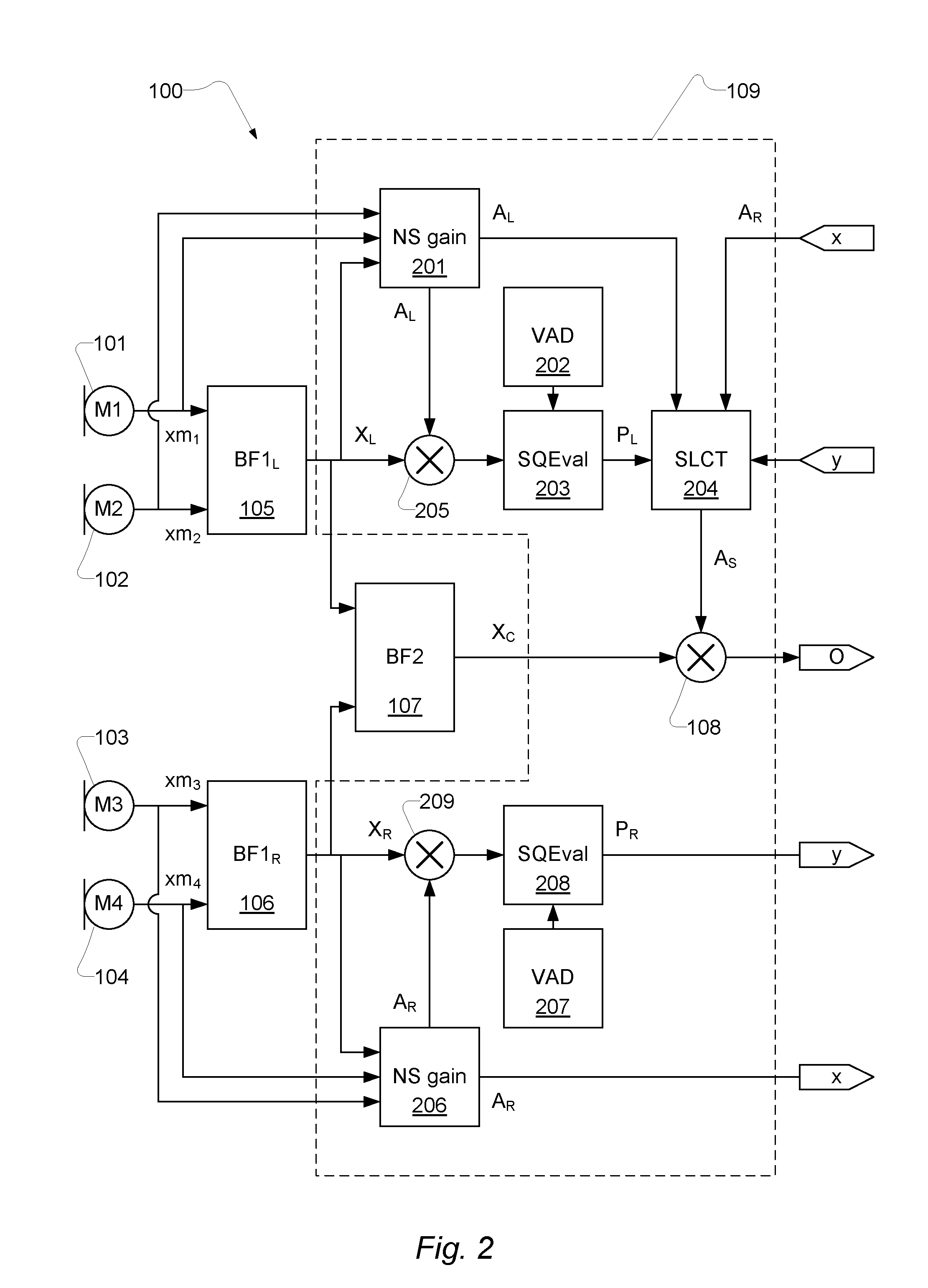 Headset And A Method For Audio Signal Processing