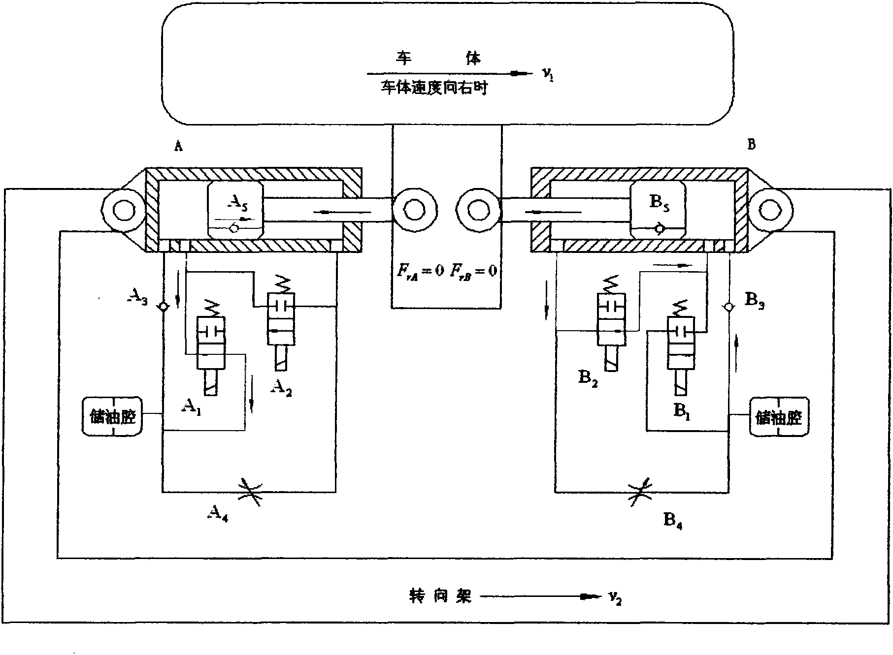 Switch type semi-active suspension system