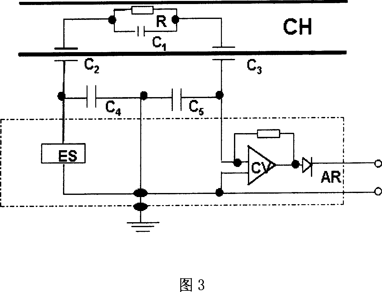 Micro-total analysis system non-contact electric conductivity detecting method and apparatus