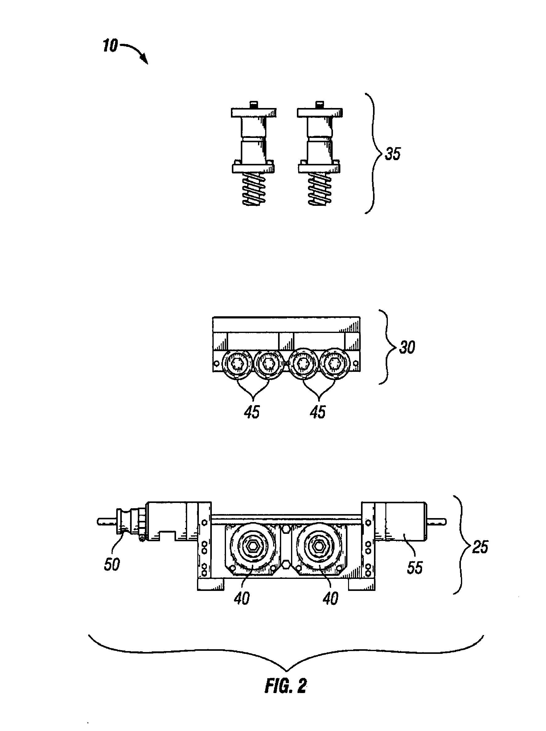 Driving apparatus for one or more cleaning lances