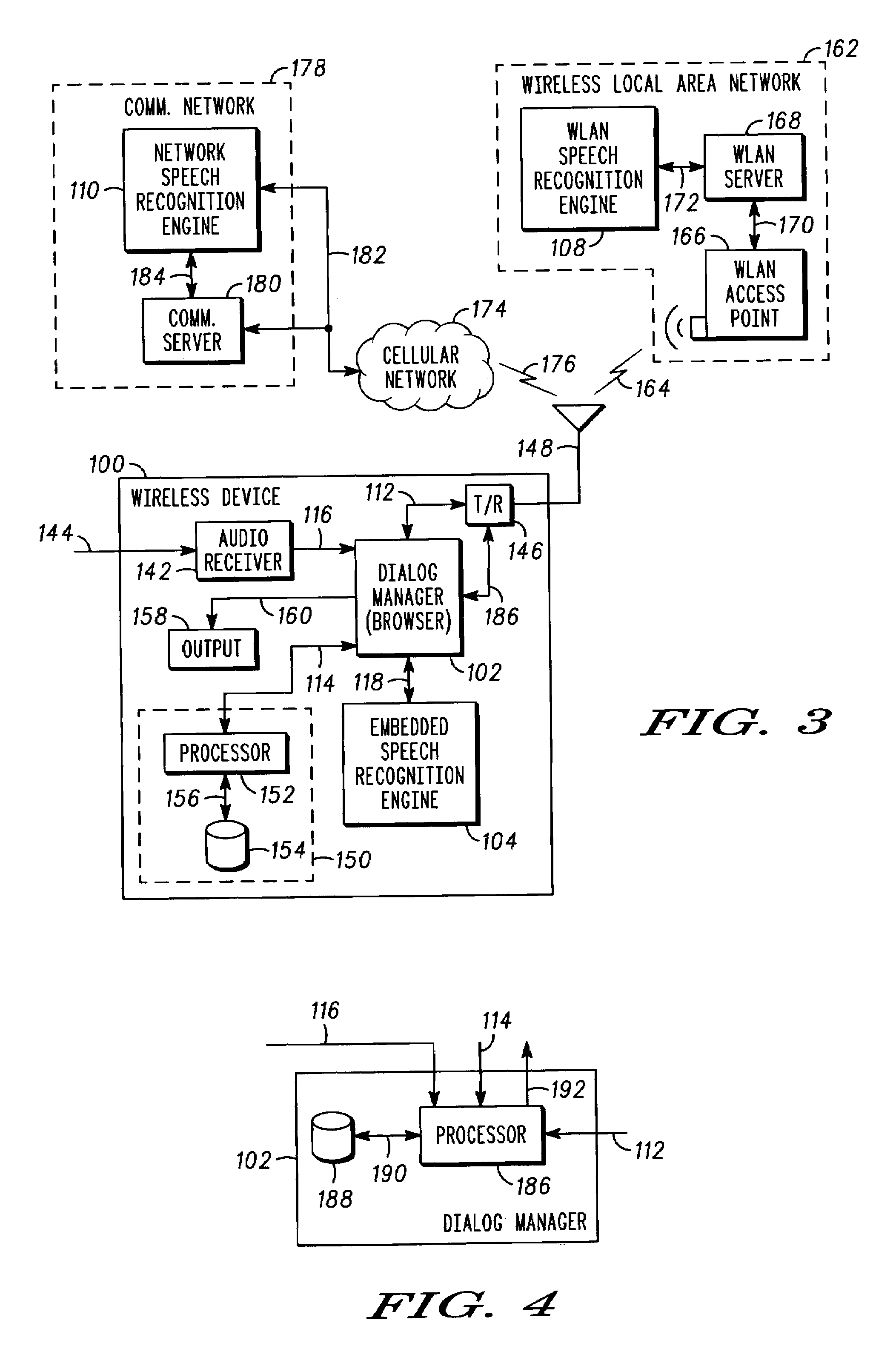 Method and apparatus for selective distributed speech recognition