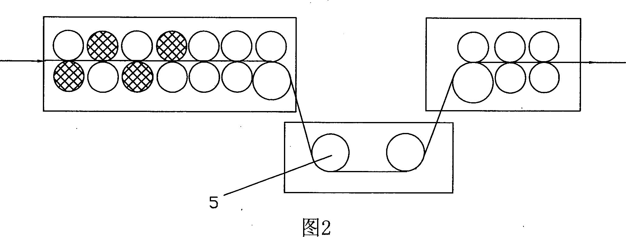 Method and apparatus for preventing band-steel electrolyzing cleaner running from offset and coiling leakage