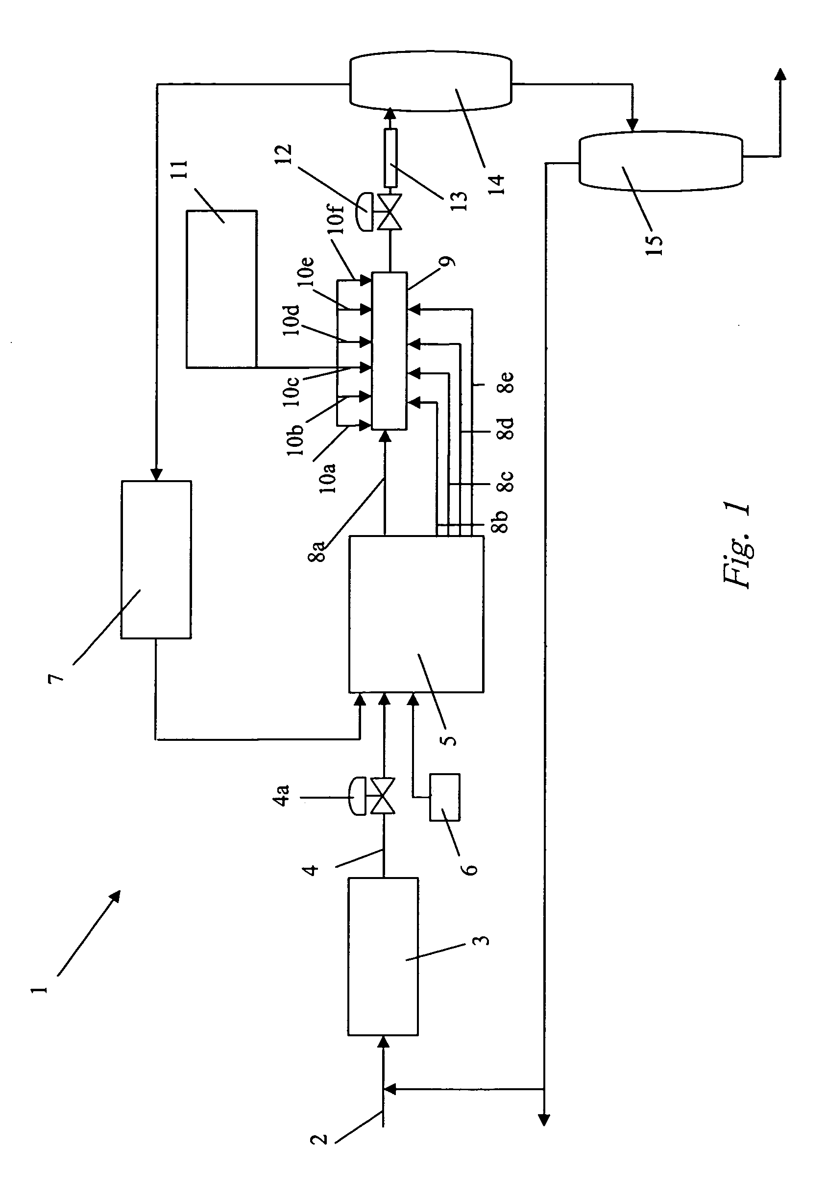 Process and apparatus for manufacturing ethylene polymers and copolymers