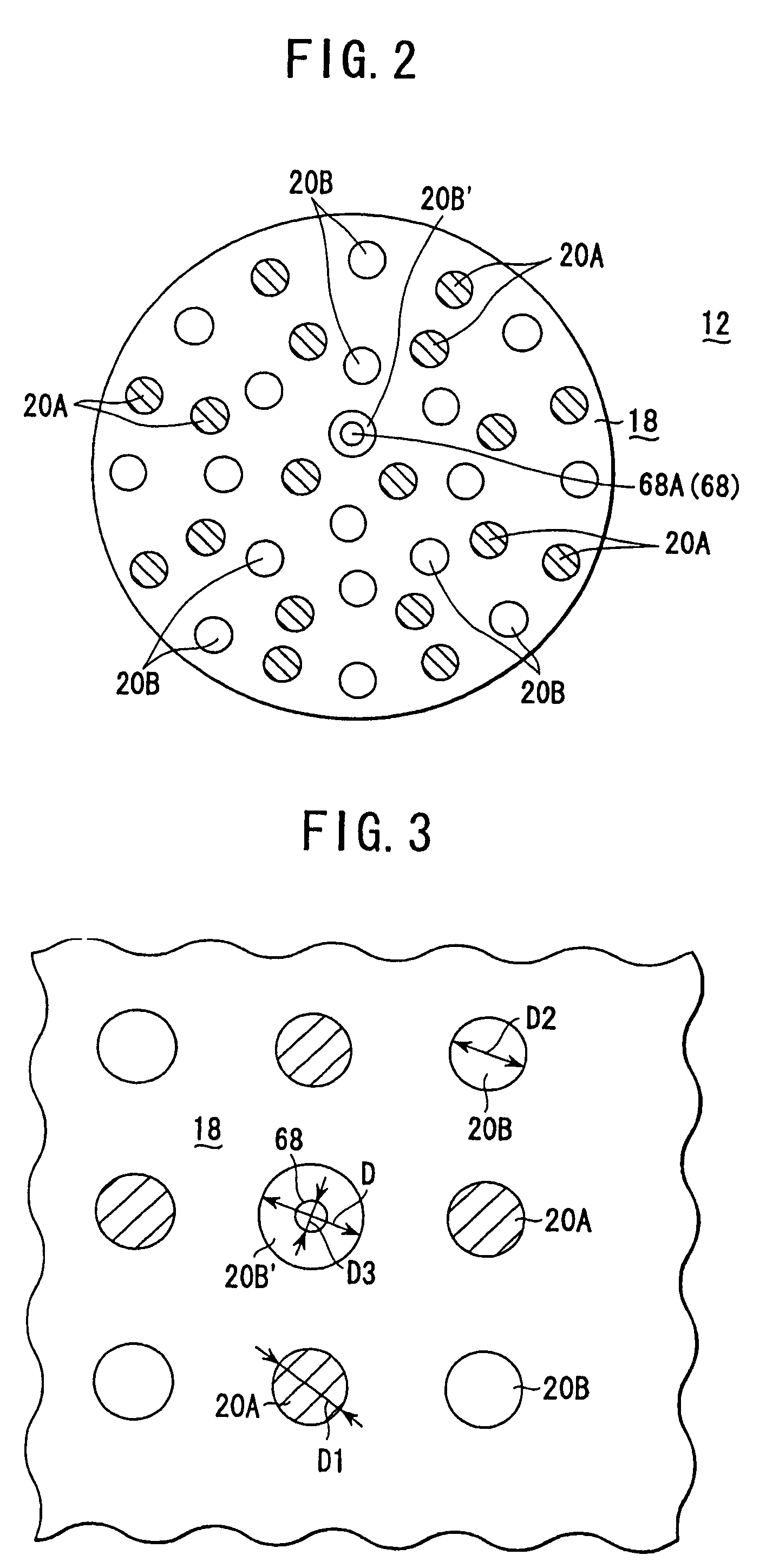 Shower head structure for processing semiconductor