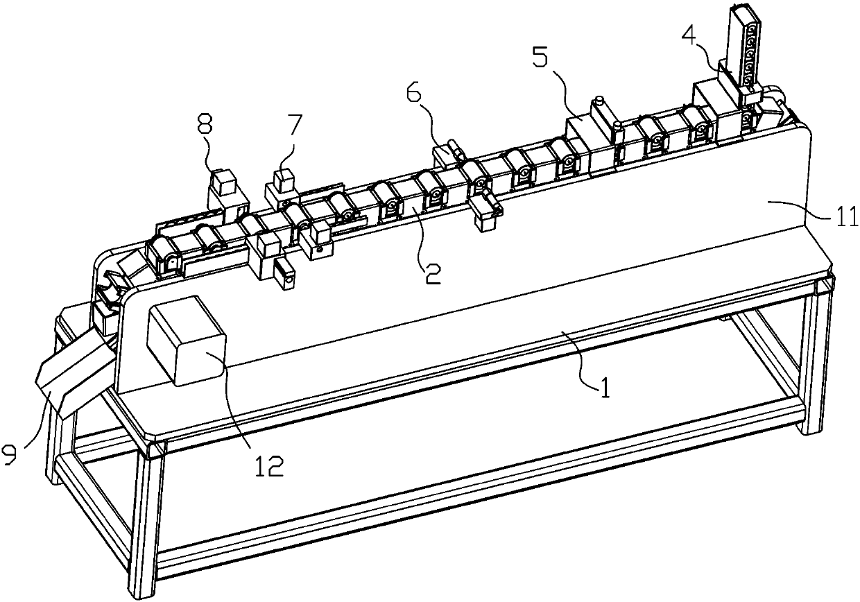 Linear capacitor manufacturing method
