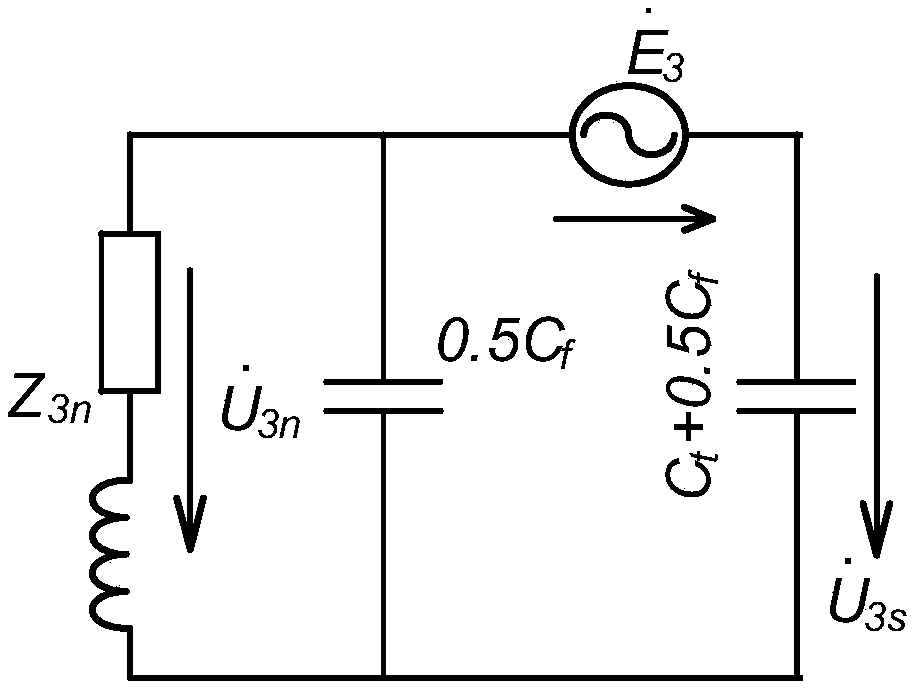 A highly sensitive third harmonic voltage differential stator ground protection method