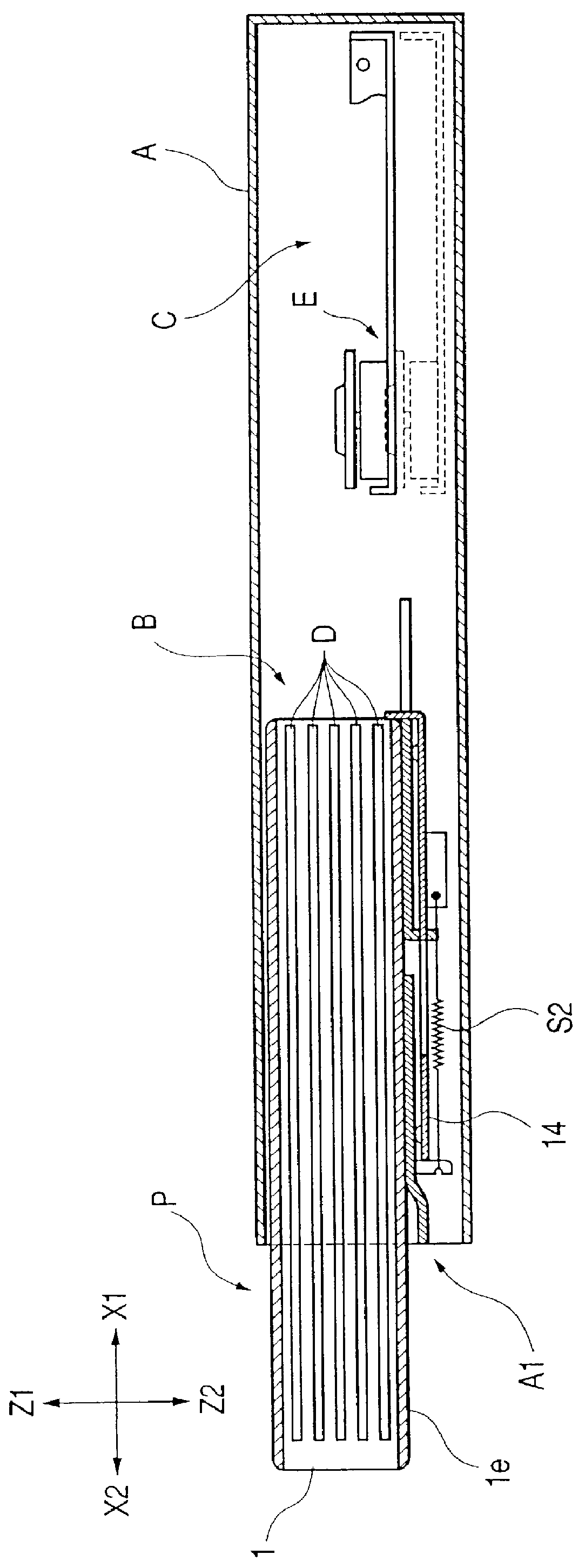 Recording medium loading device