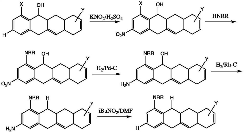 A kind of synthetic method of minocycline and its derivatives
