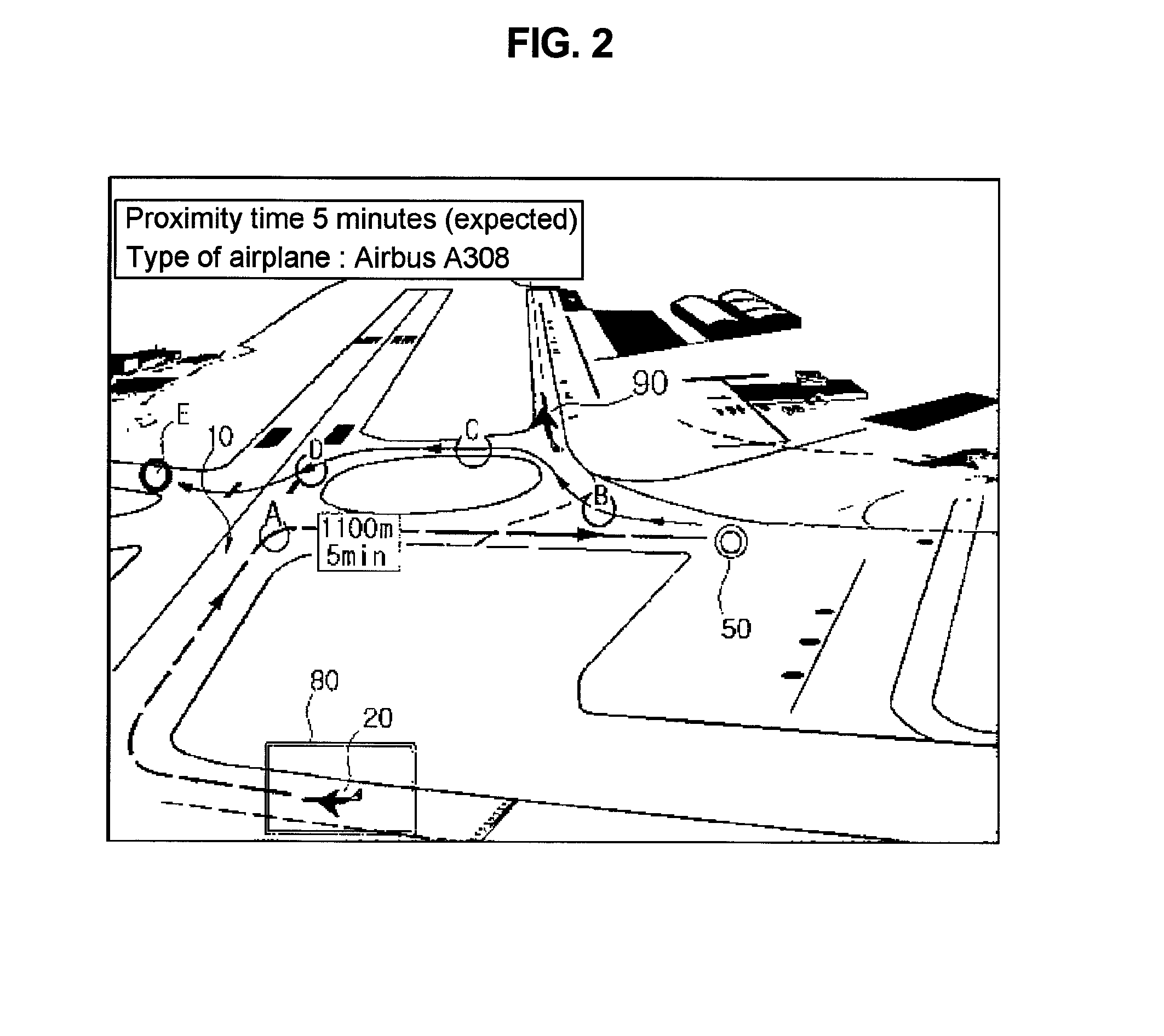 Navigation system for use in an airport or harbor transportation