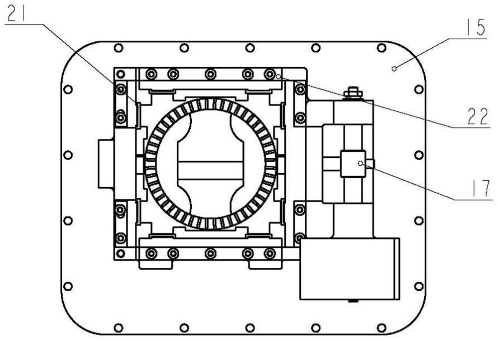 A shaft assembly locking and positioning mechanism