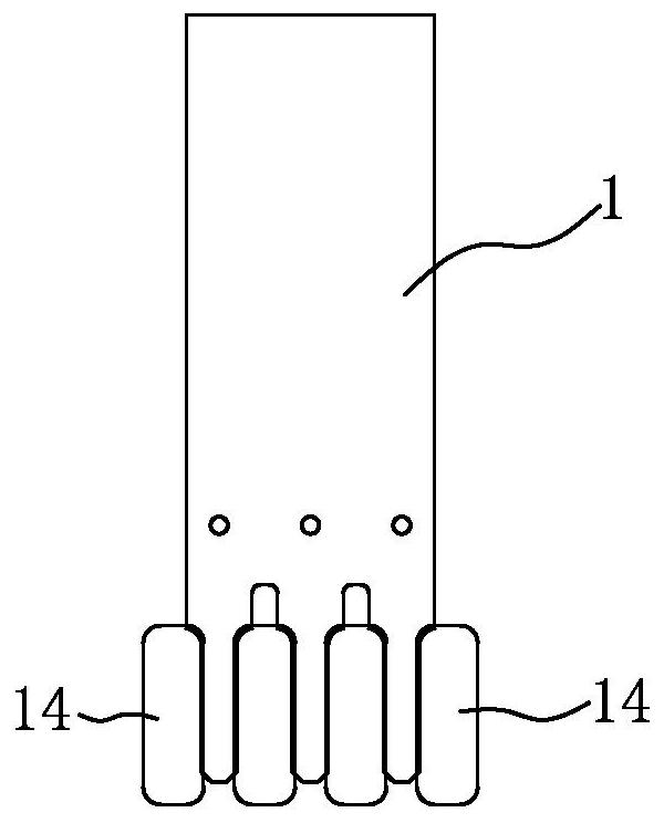 A manufacturing method and product of a flexible circuit board with suspended plug fingers