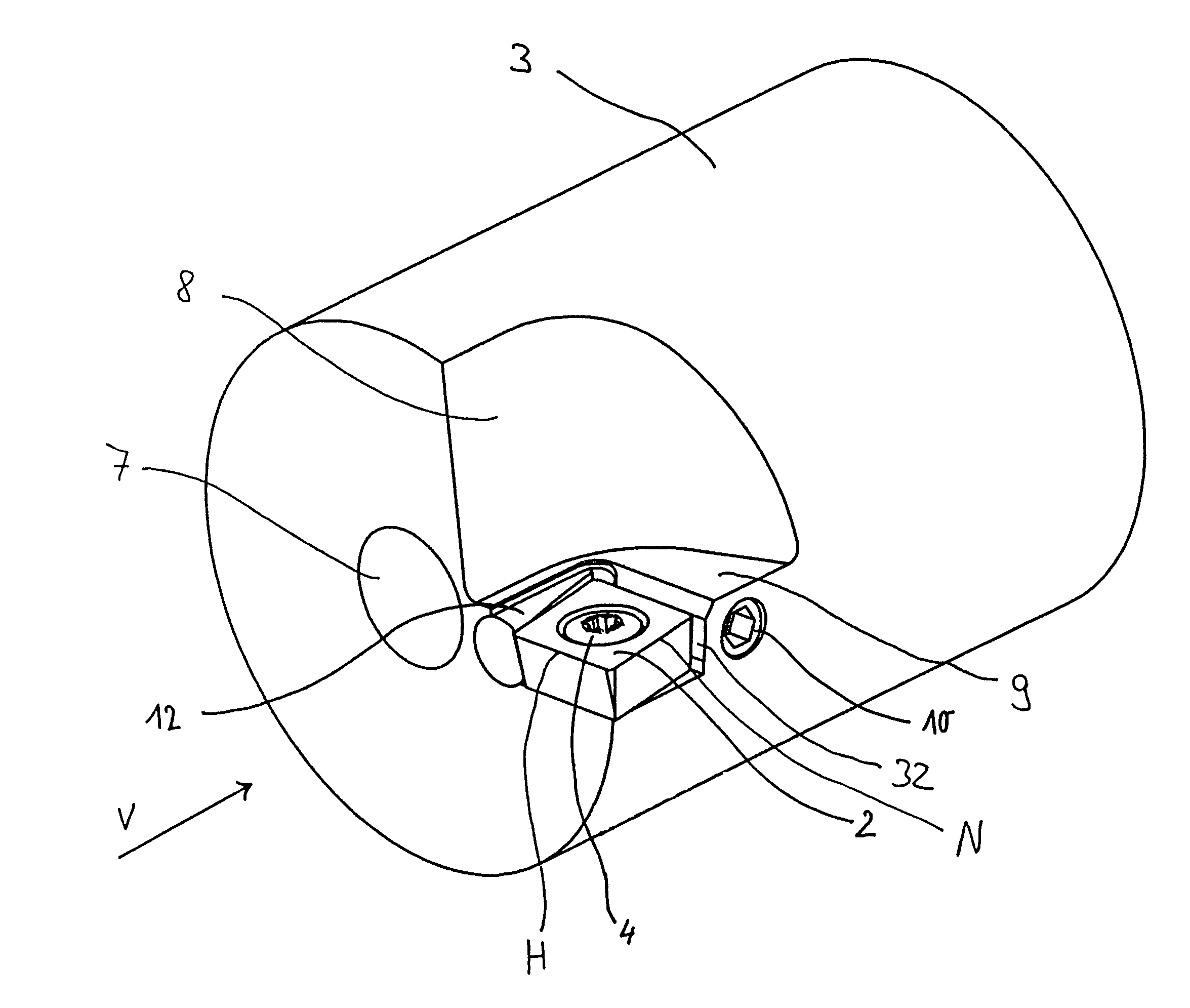 Clamping and adjustment apparatus for a cutting tool