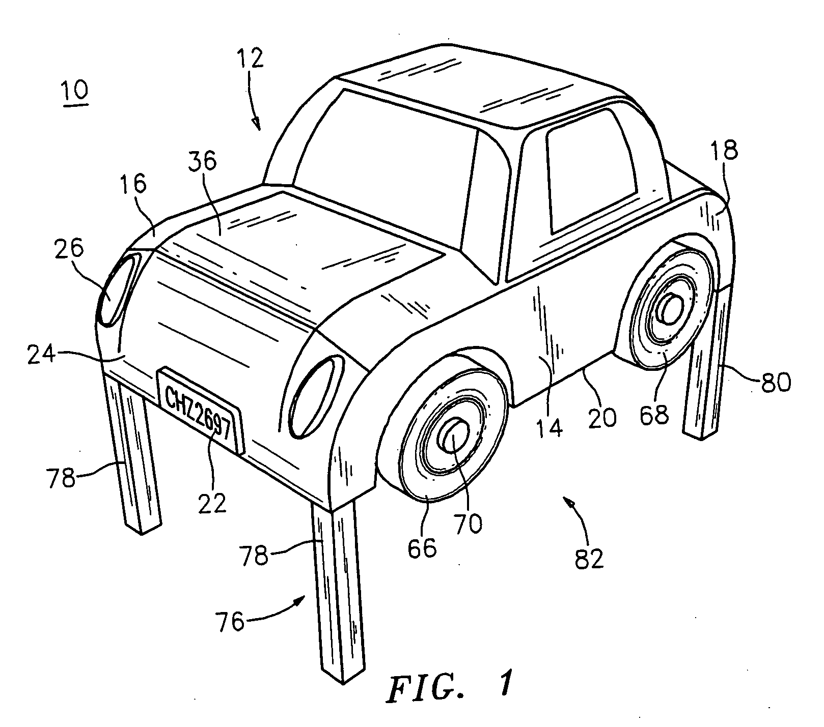 Interactive toy vehicle and methods of use