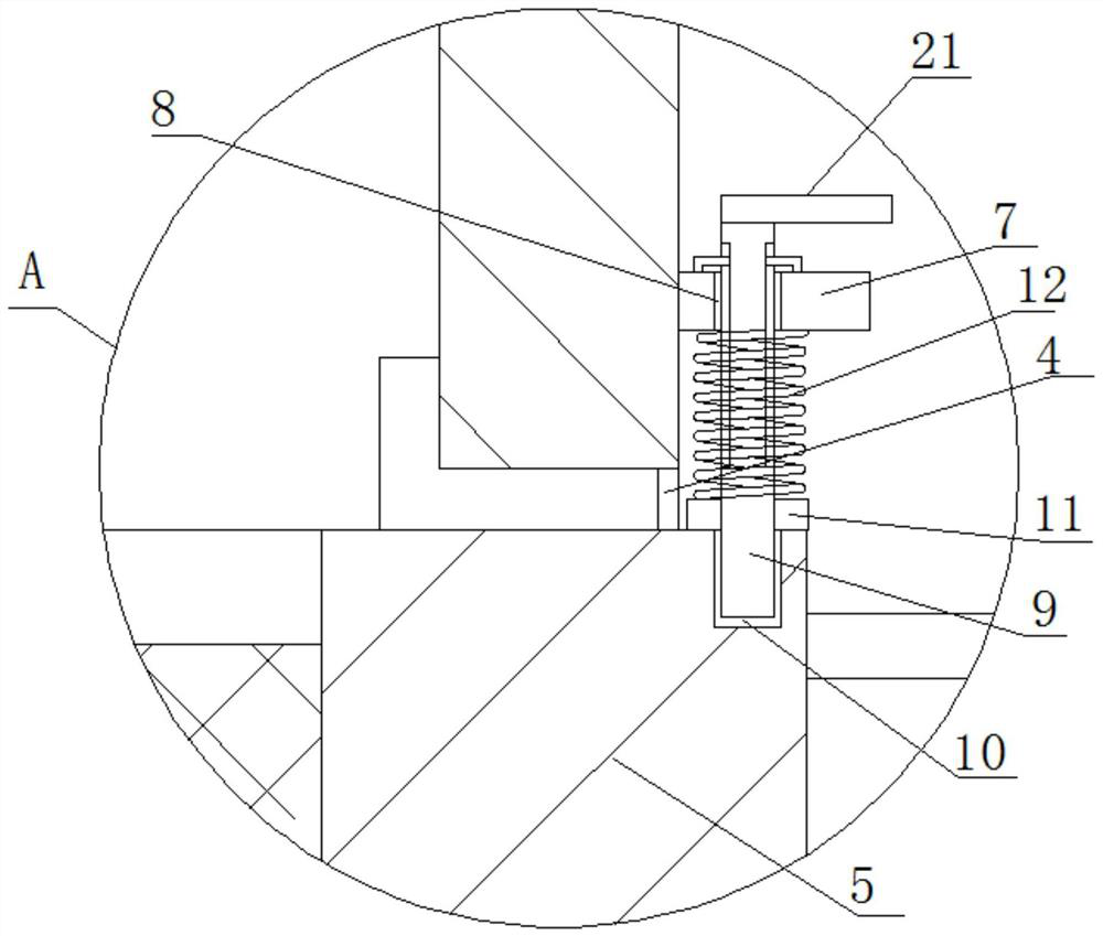 Hot water split type constant-temperature water supply system for campus students