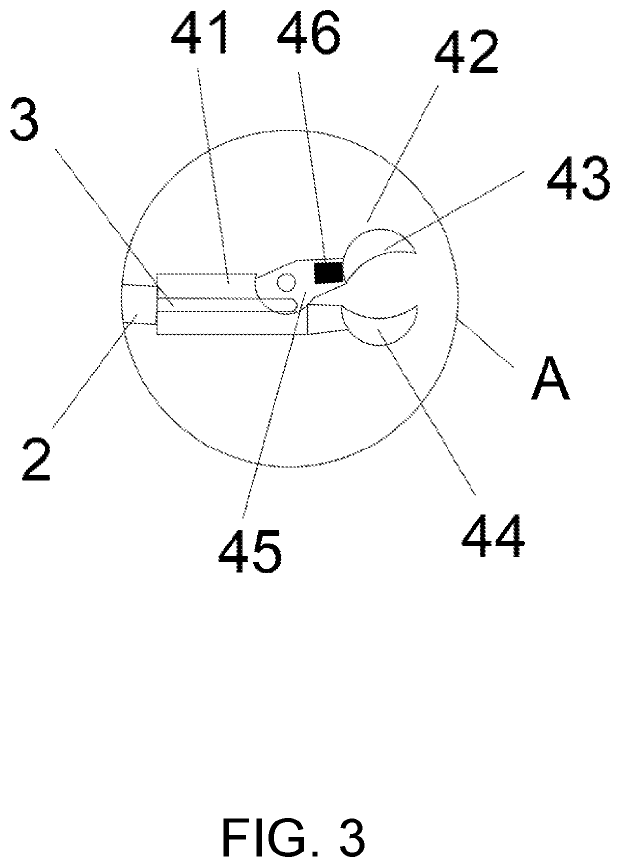 Recovery device of gold marker for radiotherapy positioning and using method thereof